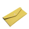 Katy Lime Card Holder Leather Wallet side