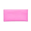 katy pink card holder leather wallet back