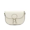 lili beige crossbody leather bag