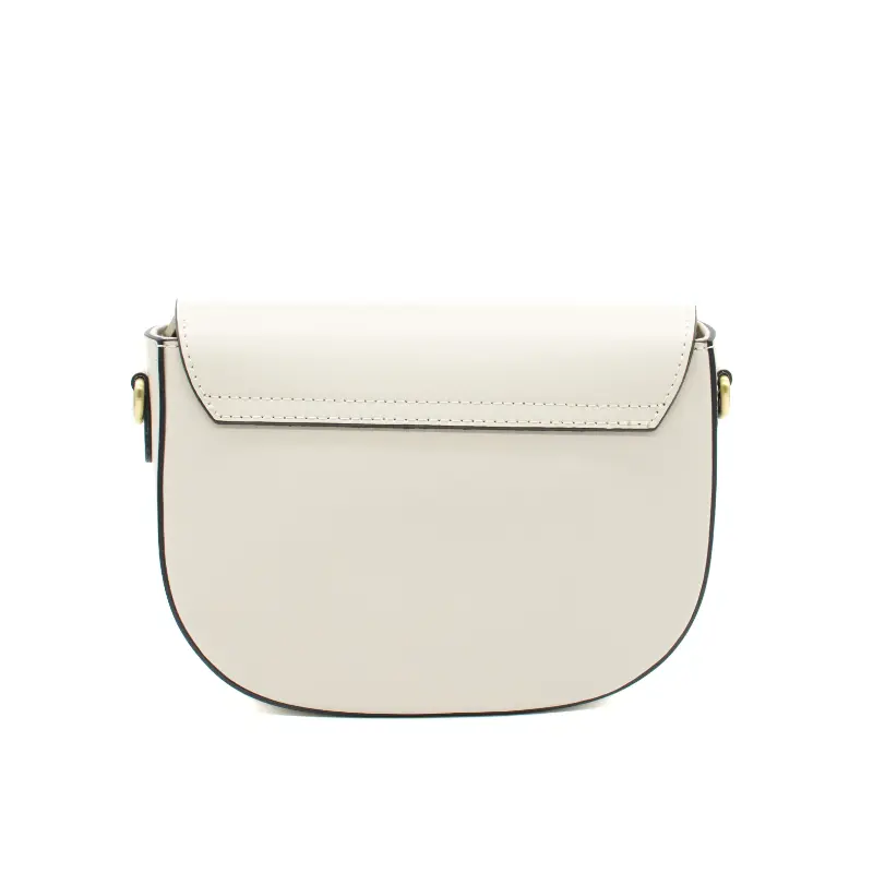 lili beige crossbody leather bag back