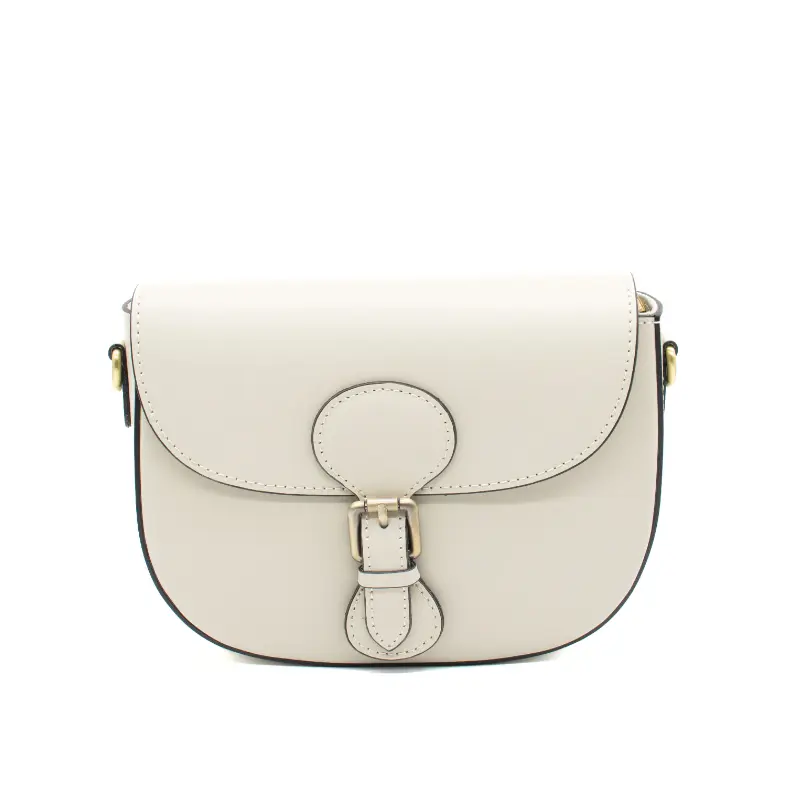 lili beige crossbody leather bag