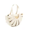 sunshine s beige leather handbag side