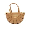 sunshine s camel leather handbag back