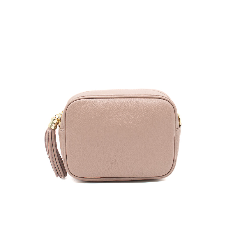 BB Old Pink Crossbody Leather Bag