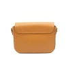 chic camel crossbody leather back