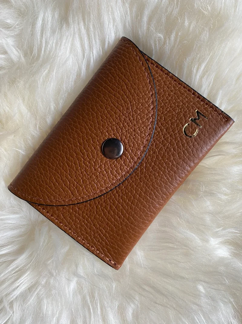 mini-wallet-camel-bag-gold-personalization mini wallet camel bag personalization