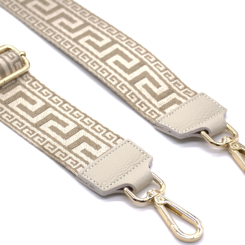 egypt beige guitar bag strap detail