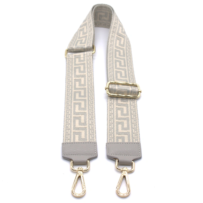 egypt gray guitar bag strap front