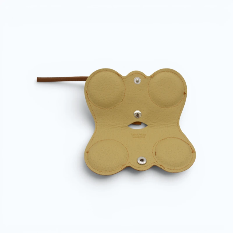 camel leather sunflasses case interior