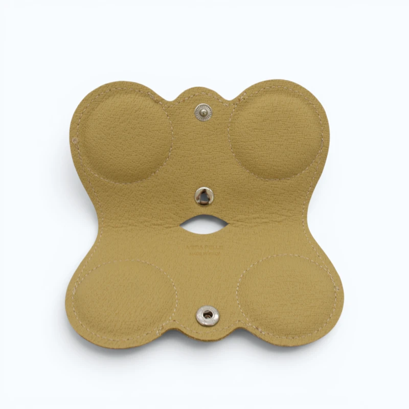 nude-leather-sunglasses-case-interior Owl Caixa de Óculos Bege em Pele