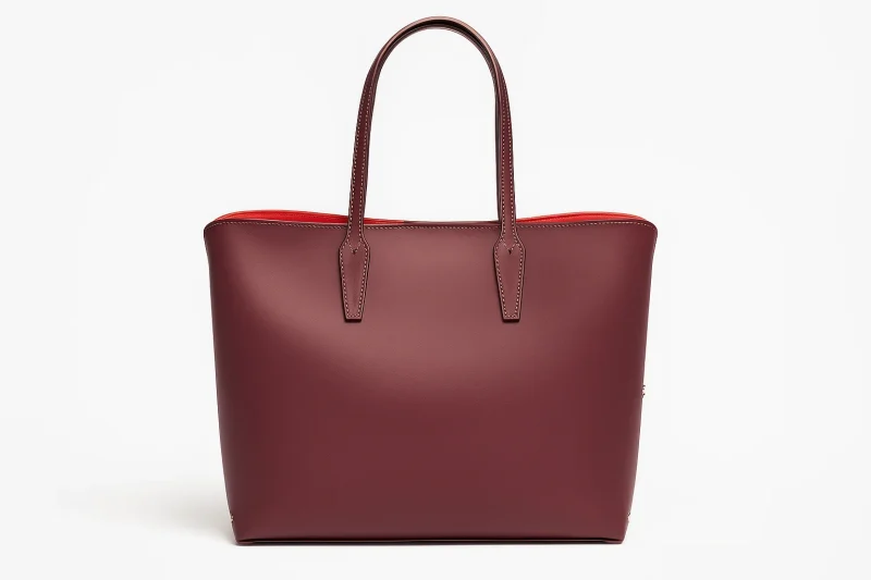 Stud Mala Tote em Pele Roxa (Copy)