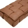Braid Camel Crossbody Leather Bag details Braid Camel Crossbody Leather Bag details