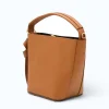 Flow Camel Leather Handbag side