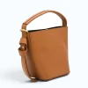 Flow Camel Leather Handbag side2