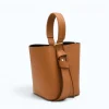 Flow Camel Leather Handbag style2 right side