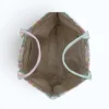 pastel-striped-beach-bag-interior pastel striped beach bag interior