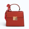 diva pink fuschia leather handbag