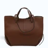 mag-l-brown-leather-handbag-closed Mag L Brown Leather Handbag closed