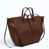 mag-l-brown-leather-handbag-lateral Mag L Brown Leather Handbag lateral