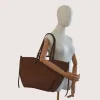 mag-l-brown-leather-handbag-model Mag L Brown Leather Handbag model