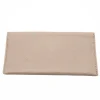 katy beige card holder leather wallet back