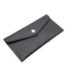 katy black card holder leather wallet side