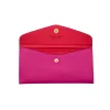 Katy Fuschia Card Holder Leather Wallet interior