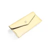 Katy Gold Card Holder Leather Wallet side