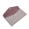 Katy Gray Card Holder Leather interior