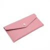 Katy Old Pink Card Holder Leather Wallet side