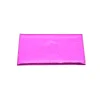 katy metal pink card holder leather wallet back