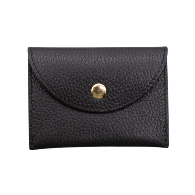 Katy S Black Leather Card Holder