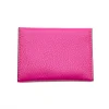 Katy S Pink Leather Card Holder back