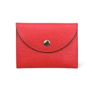 Katy S Red Leather Card Holder