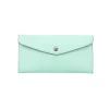 katy turquoise card holder leather wallet