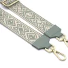 Morocco Mint Guitar Bag Strap detail