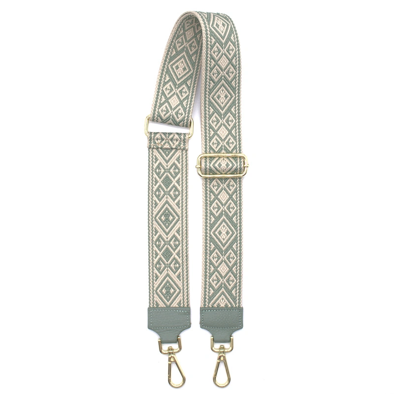 Morocco Mint Guitar Bag Strap front