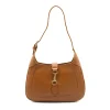 amy camel crossbody leather bag