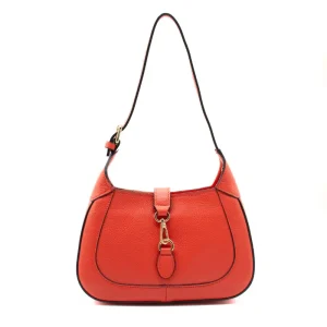 amy orange crossbody leather bag