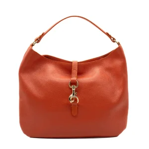 audrey-orange-shoulder-leather-bag