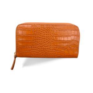 croco-camel-leather-wallet