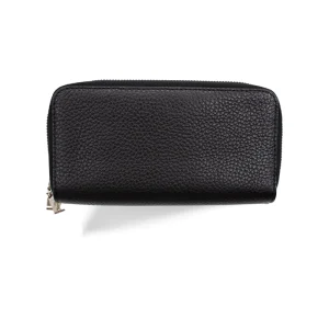 double-black-leather-wallet