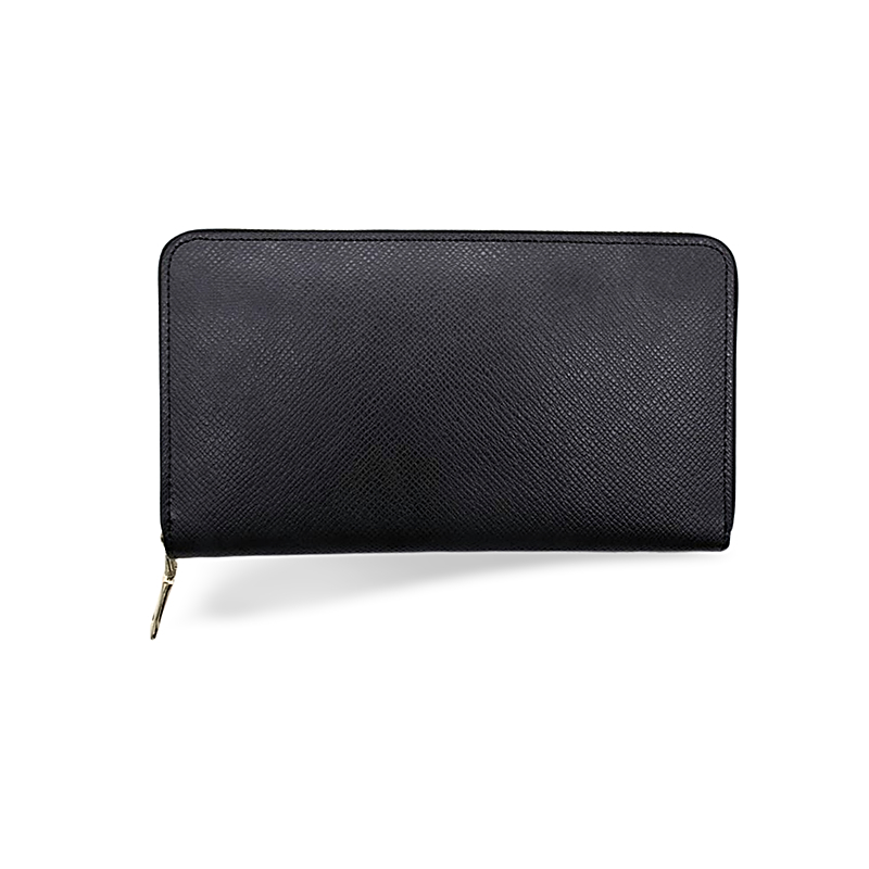 gracie black leather wallet