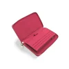 gracie fuschia leather wallet interior