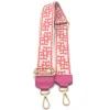 h pink guitar bag strap