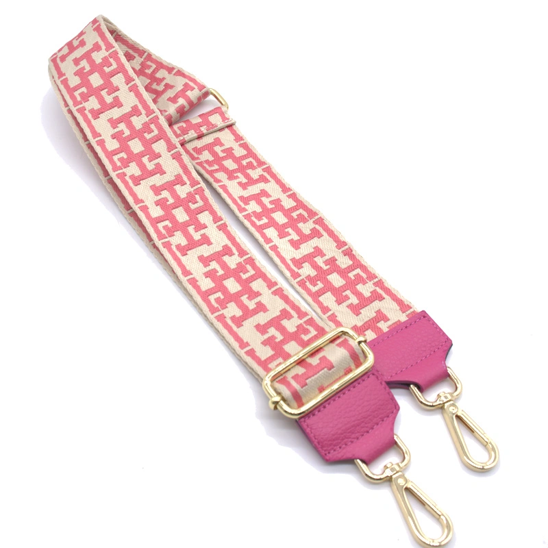 h pink guitar bag strap side