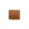 jess mini camel leather wallet