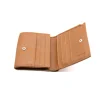 jess mini camel leather wallet interior