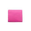 jess mini fuschia leather wallet back