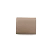 jess mini taupe leather wallet back